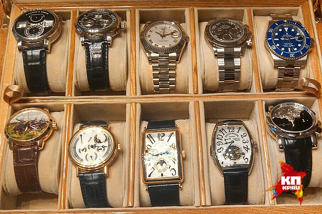 Самые дорогие часы, конфискованные у российского чиновника — Angrycube.ru