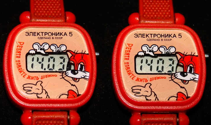 Детские часы «Электроника» — прямиком из Советского детства